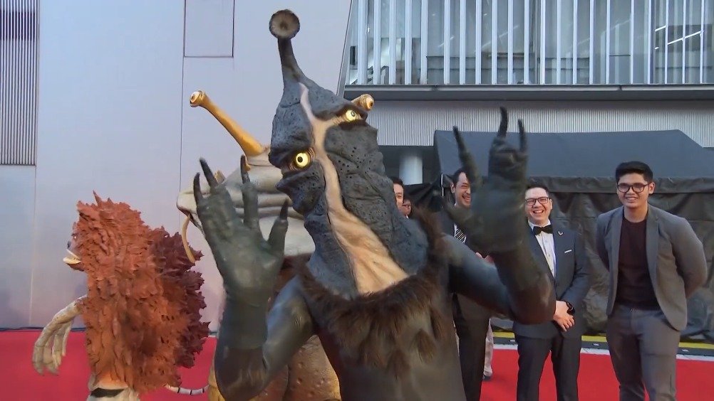 《奥特q》中的卡拉蒙,卡内贡,凯姆尔人亮相"第32届东京国际电影节