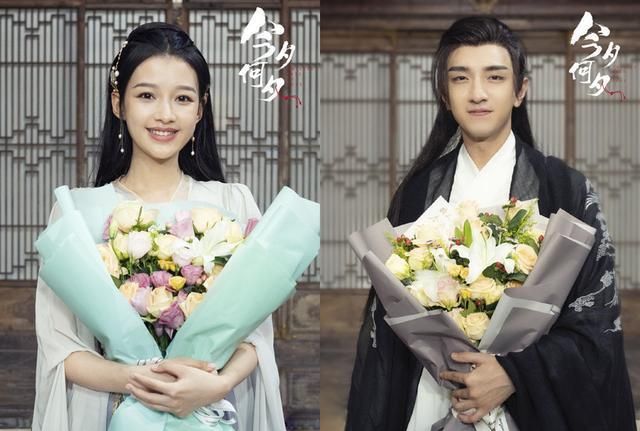 《今夕何夕》金瀚,孙怡02于朦胧的古装温润儒雅,在帅气的外表中带着一