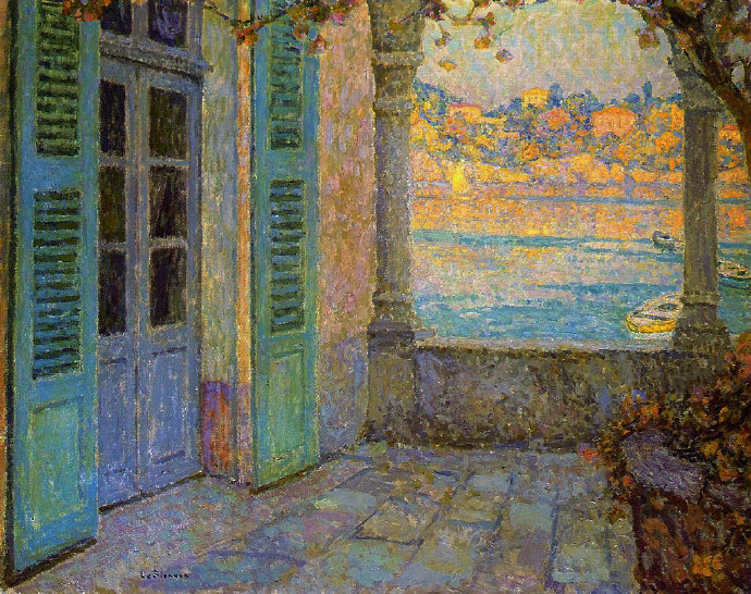 朦胧的美 法国后印象派画家亨利·勒·斯丹纳henri le sidaner