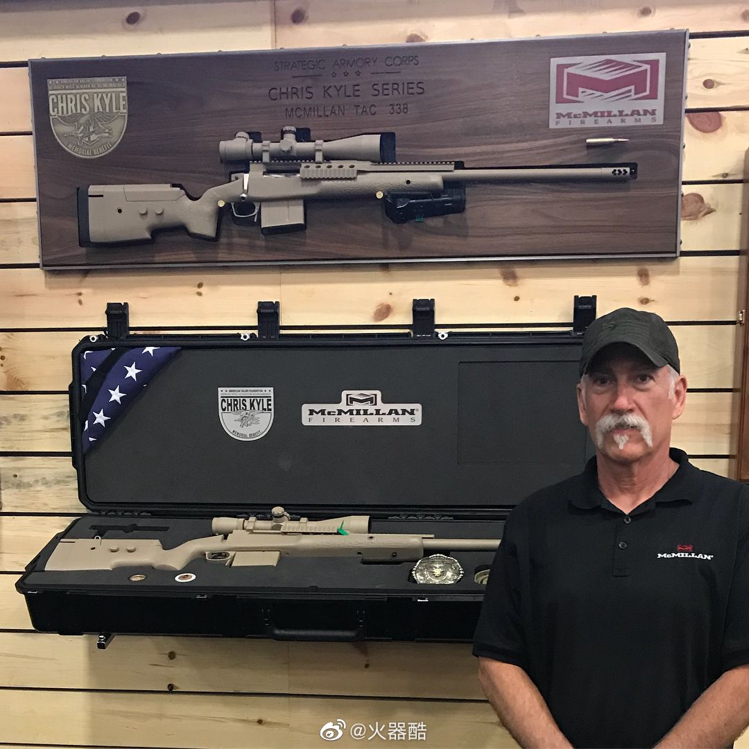 美国狙击手克里斯凯尔所使用的枪械 麦克米兰公司tac-338步枪