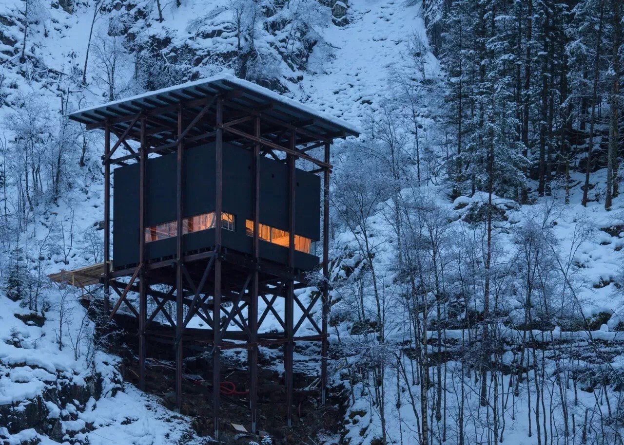 你有想过在竹林中建一栋属于自己的小屋吗