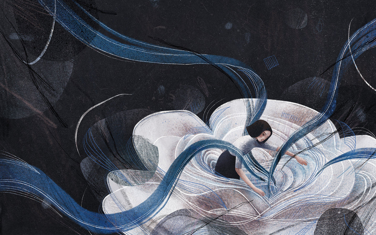 心灵插画自我探索jane刘祉君微博美学