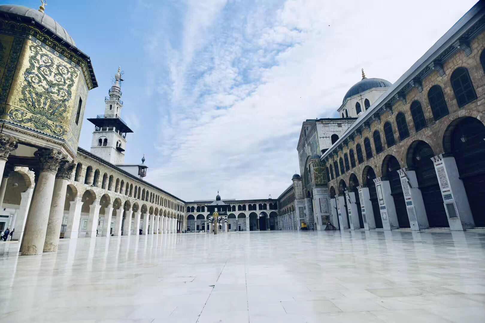 终于把车开进了叙利亚 这里就是首都大马士革|老城|大马士革|叙利亚_