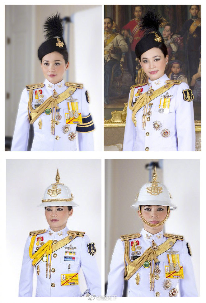 泰国王室公布20张王后照片