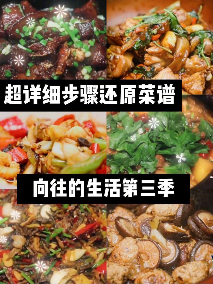 向往的生活第三季黄磊同款菜谱葱油面向往的生活经典名菜之