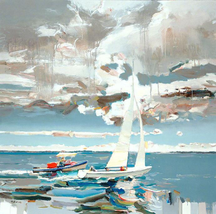 72 67 明亮厚重的色块75 画家 josef kote 绘画作品|画家|绘画