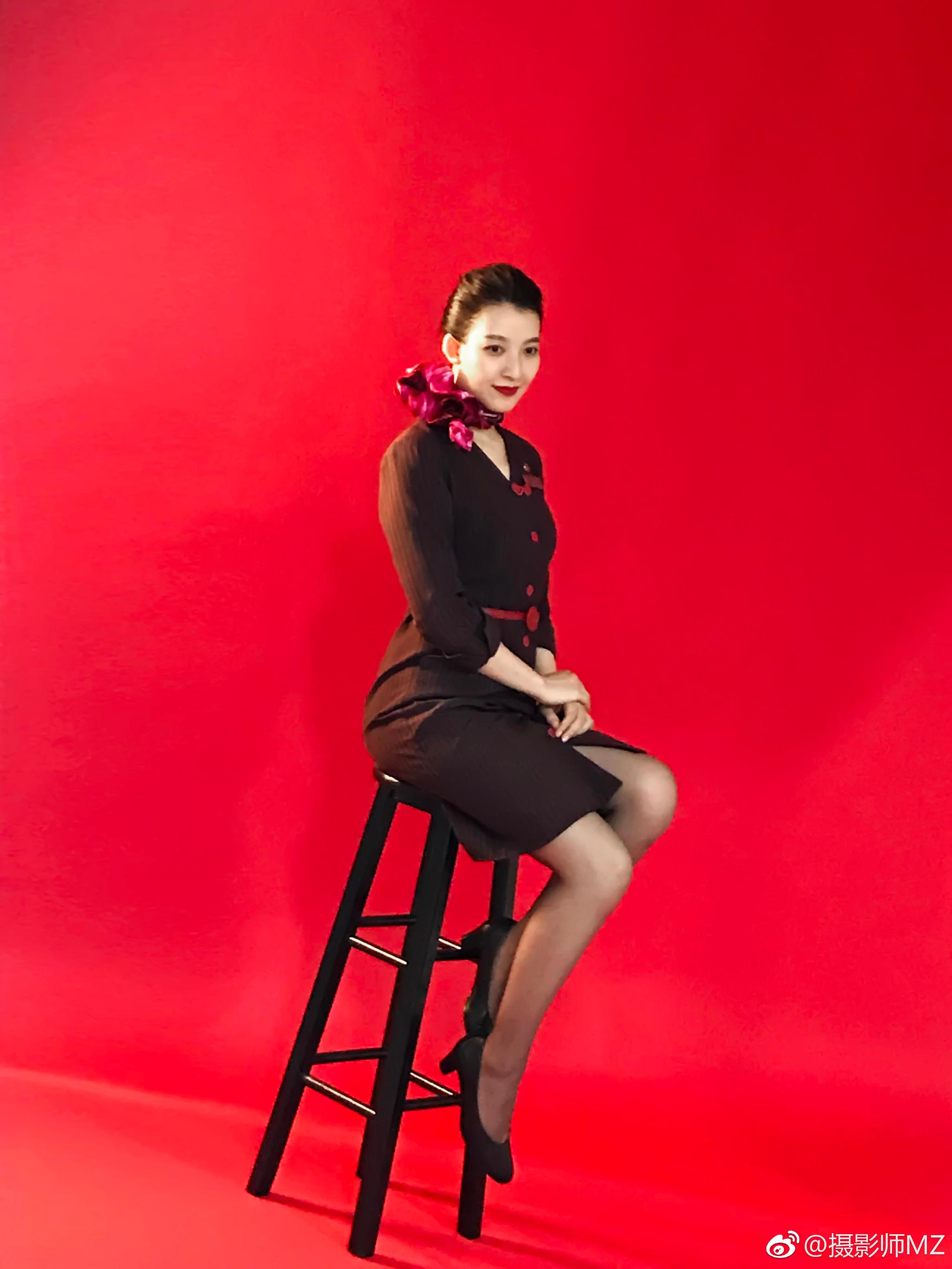 上航空姐制服照拍摄完成