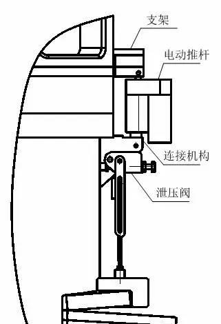 一种断路器液压弹簧机构泄压控制系统及方法