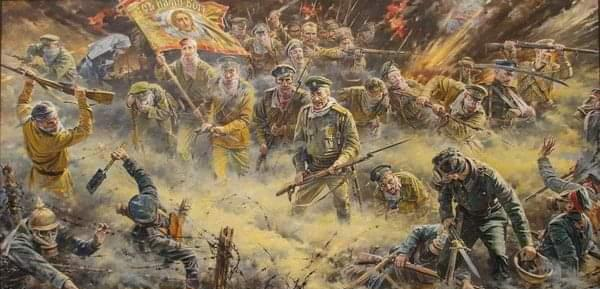 一战东线毒气下的沙俄军队死亡冲锋,奥索维茨要塞保卫战|要塞|德军