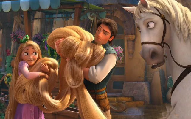 迪士尼公主乐佩有两种魔法魔法金发能保持青春而眼泪是治愈