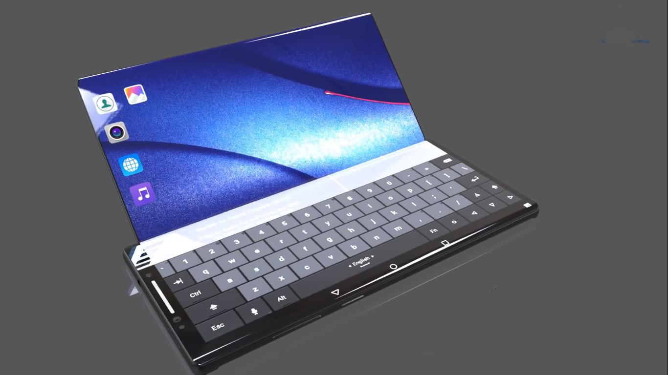 lg概念折叠手机双面屏设计4k骁龙855这才叫创新