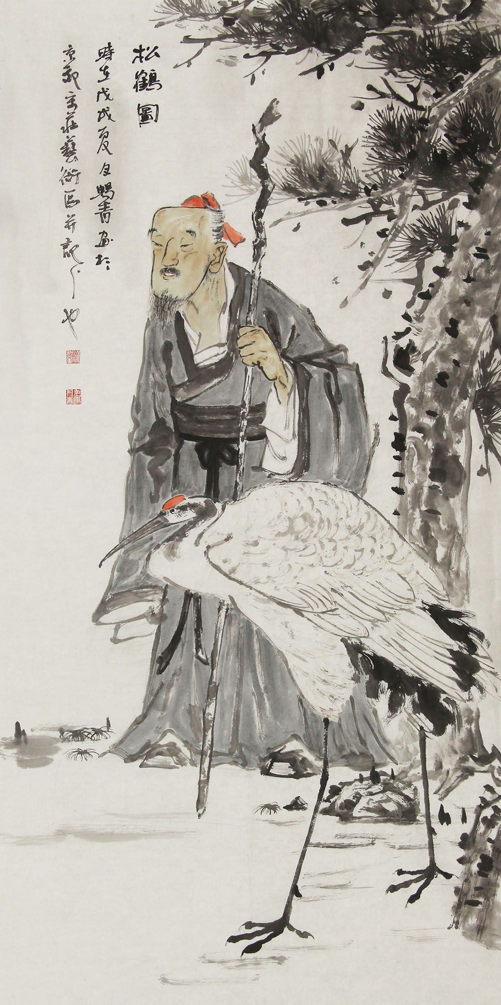 闫畅青人物画作品赏析 | 格调高古 意境悠远