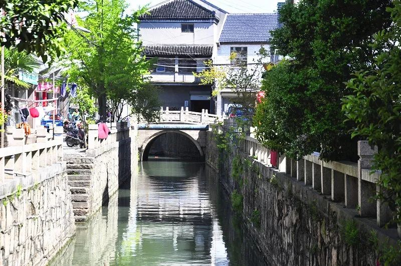 古镇苏州光福老街冬日风景旧曾谙