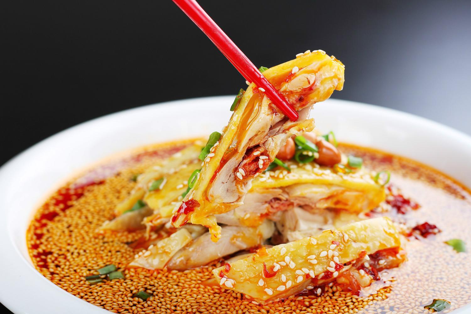 家常菜口水鸡最简单的做法, 看着就要流口水