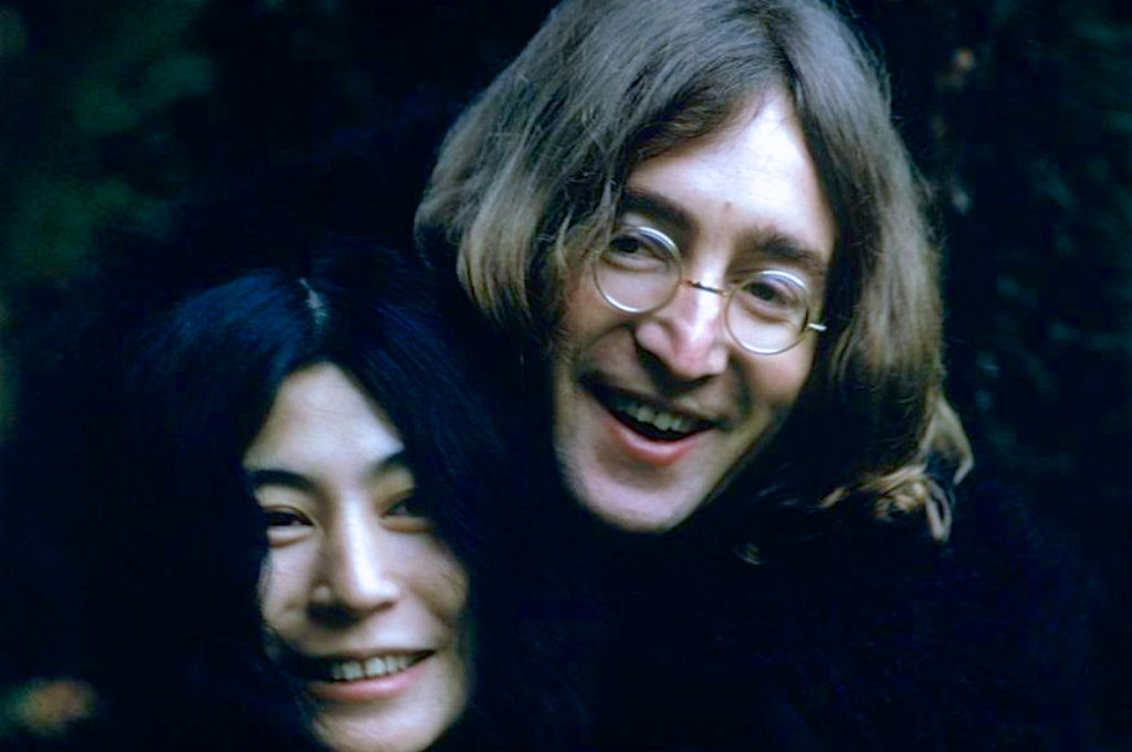 约翰列侬和小野洋子1968年12月