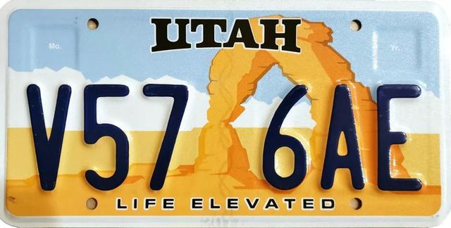 犹他州|车牌|落基山国家公园_新浪新闻