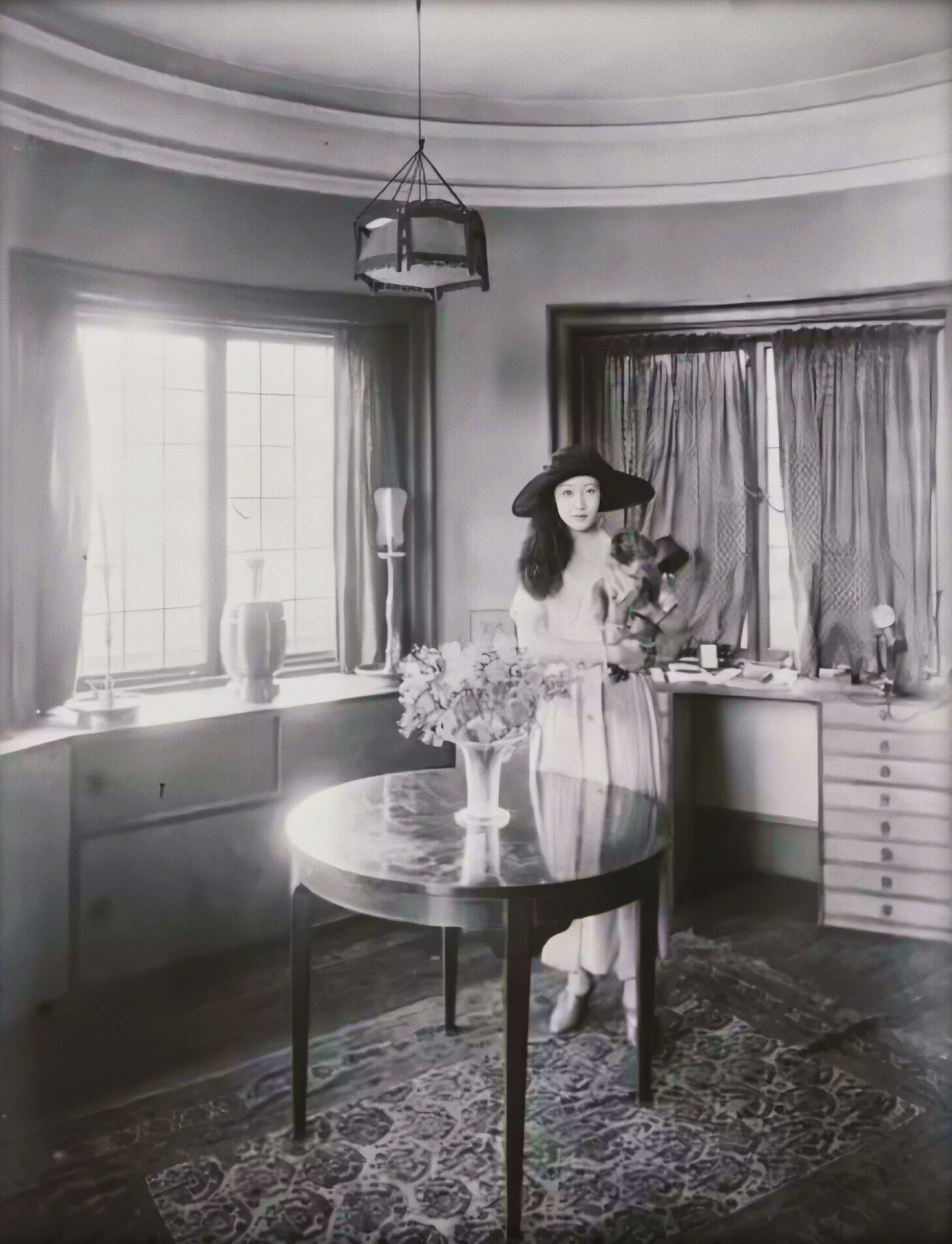 用ai修复了几张 民国名媛 黄蕙兰的旧照 严幼韵是她的情敌 恨了一辈子