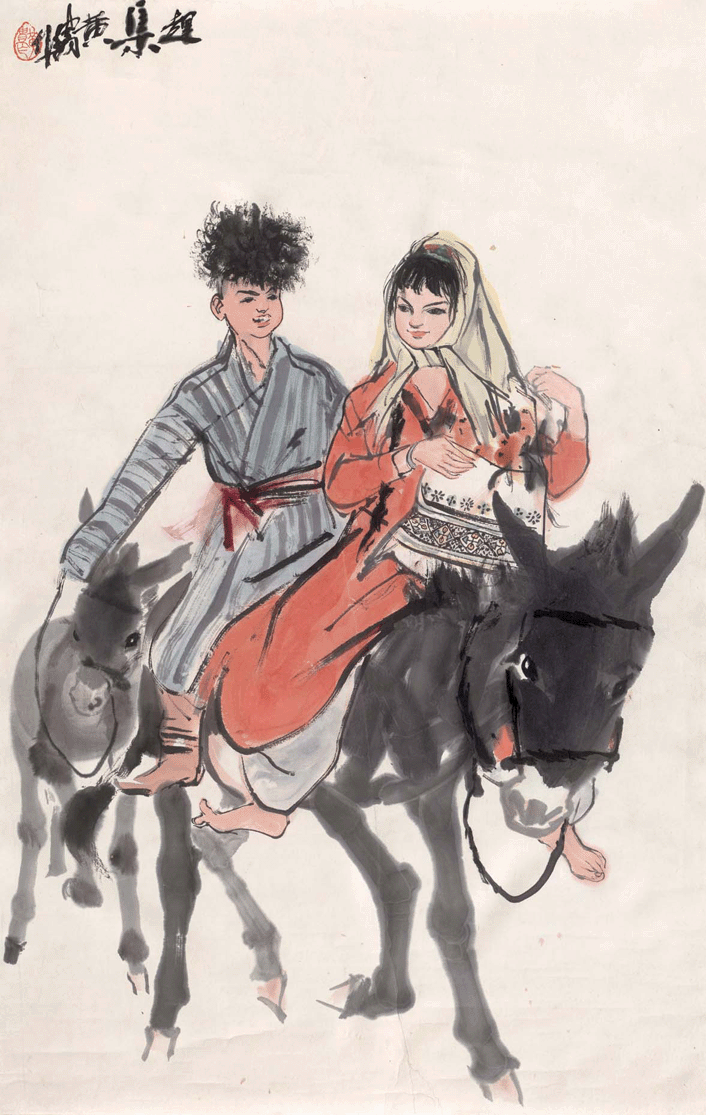 黄胄的作品|黄胄|作品_新浪新闻
