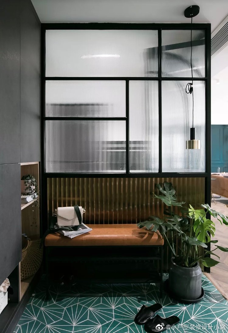 黑框玻璃隔断参考一组