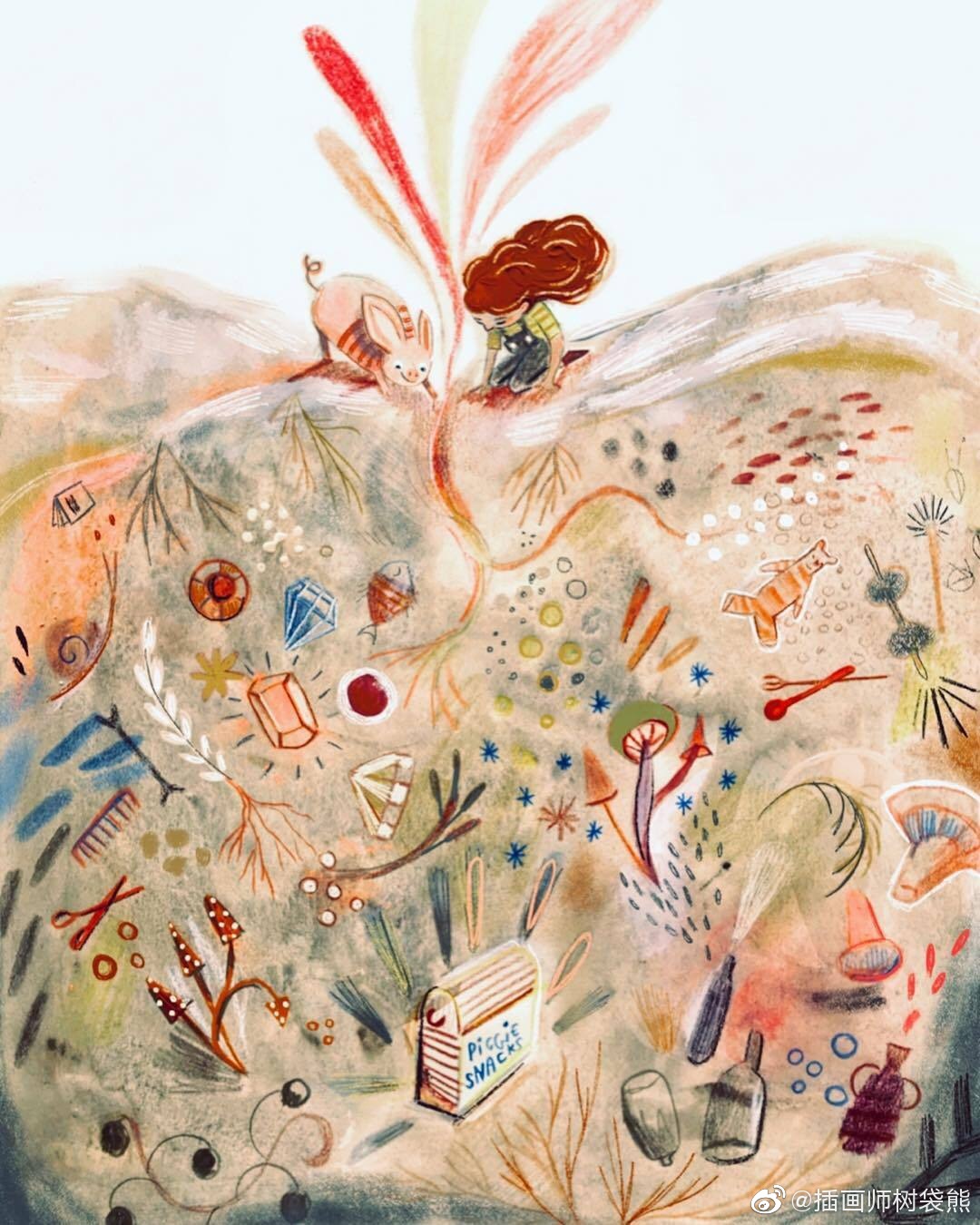 国外插画师 Devon Holzwarth 童书绘本插画设计作品_新浪新闻