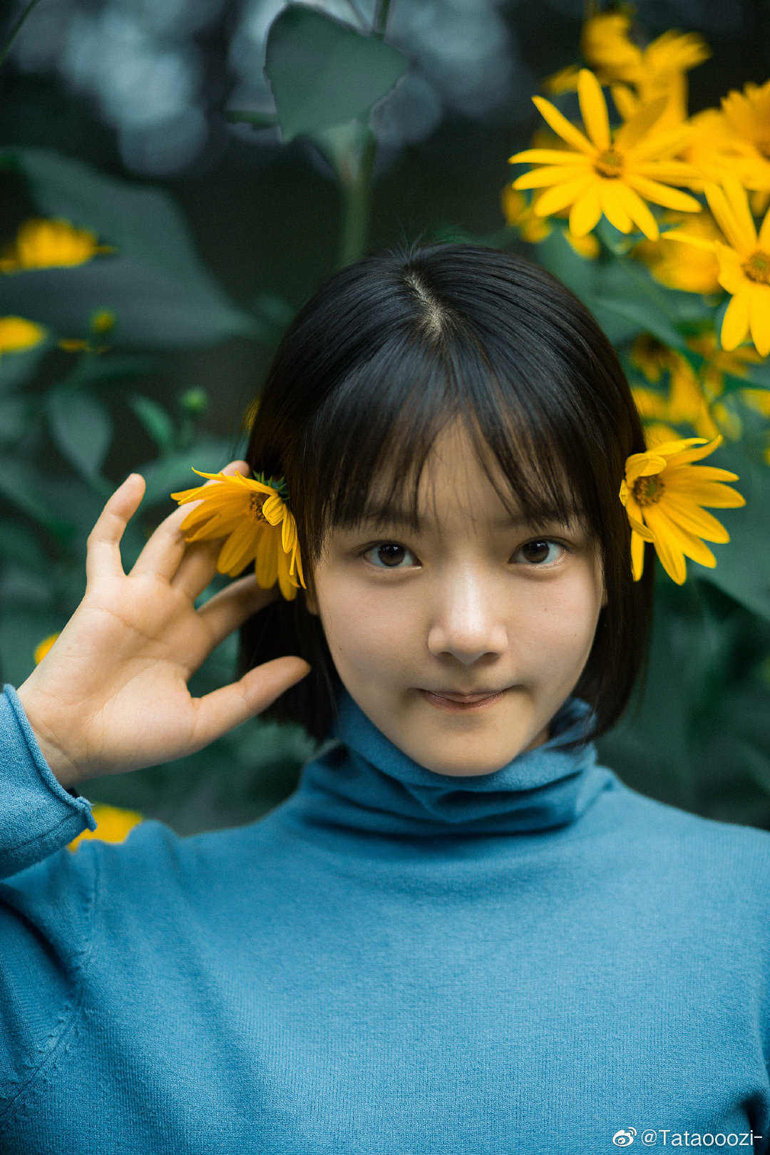 你也是朵好看的花儿啊-@演员任敏 & @tataooozi