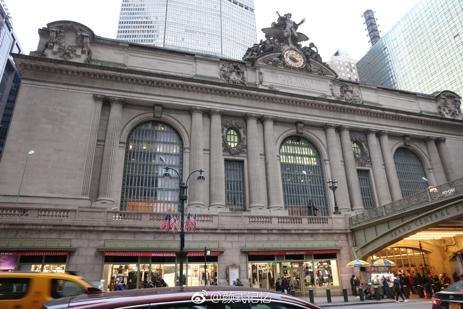 纽约中央火车站一一位于美国纽约曼哈顿中心,1913年启用