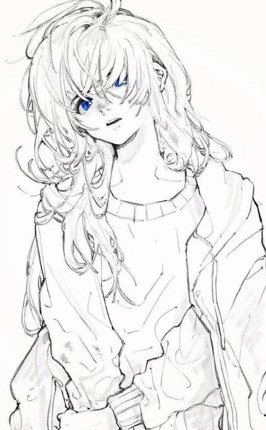 线稿插画师モカ