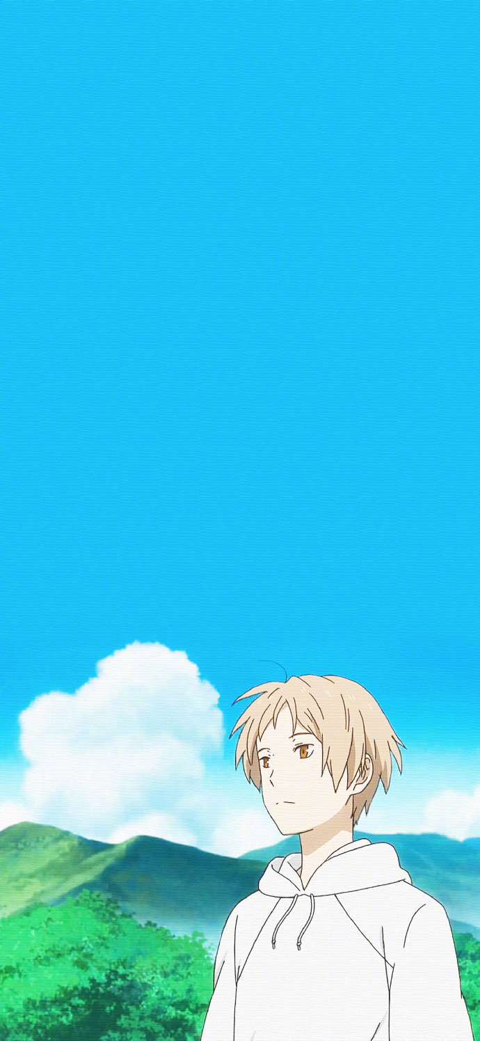 夏目友人帐蓝色天空壁纸