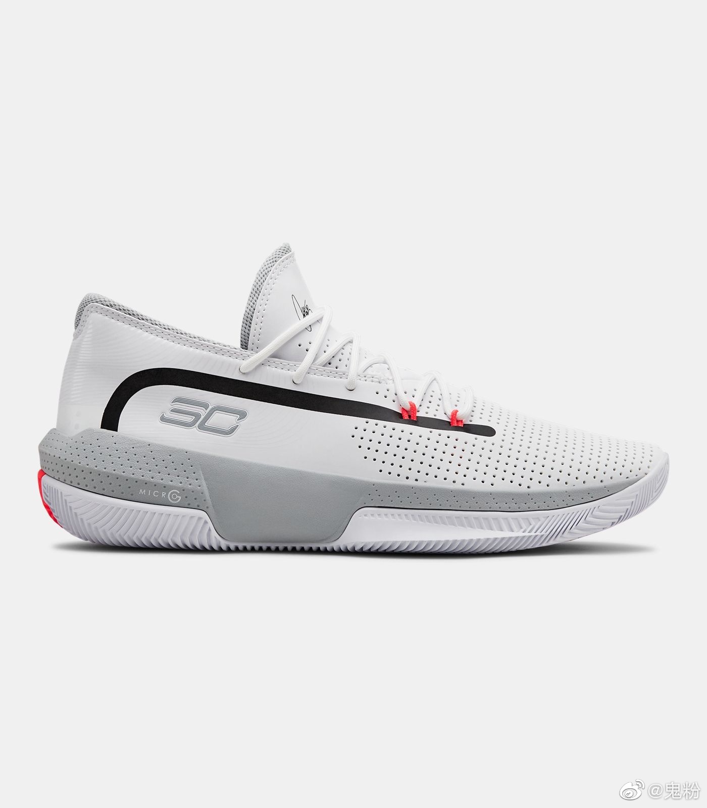 ua sc3 zero iii鞋帮的剪裁看着非常奇怪