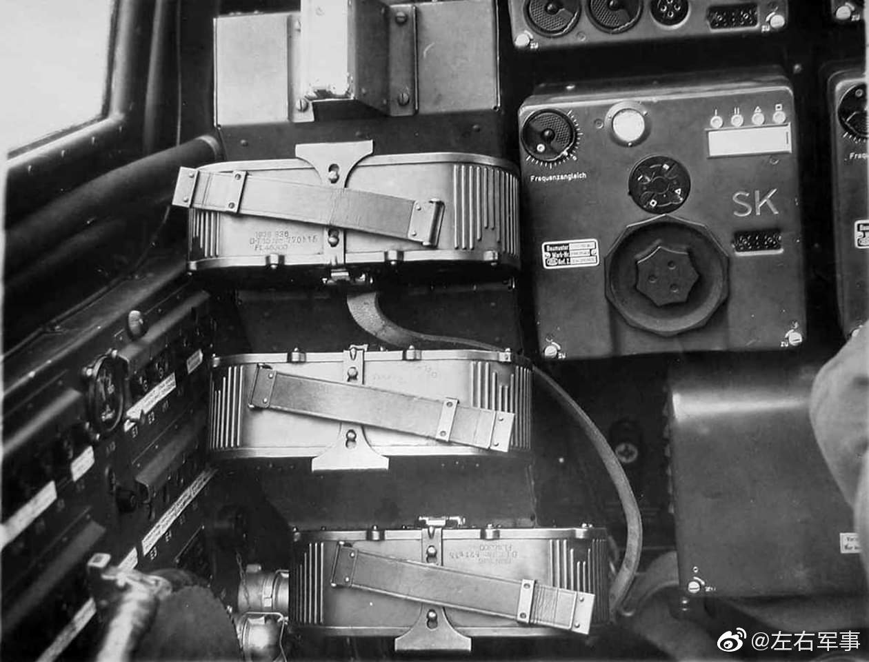 ju88轰炸机内部照片