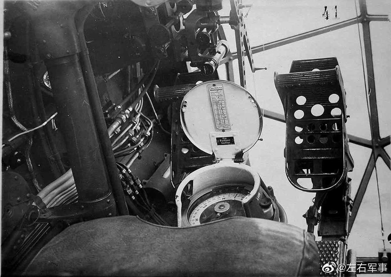 ju88轰炸机内部照片