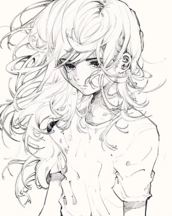 线稿插画师モカ