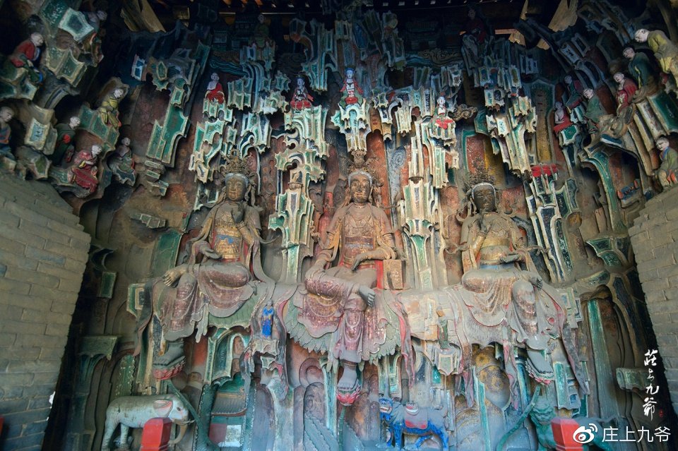 一座乡野小庙的壁画居然堪比甘肃敦煌和山西永乐宫