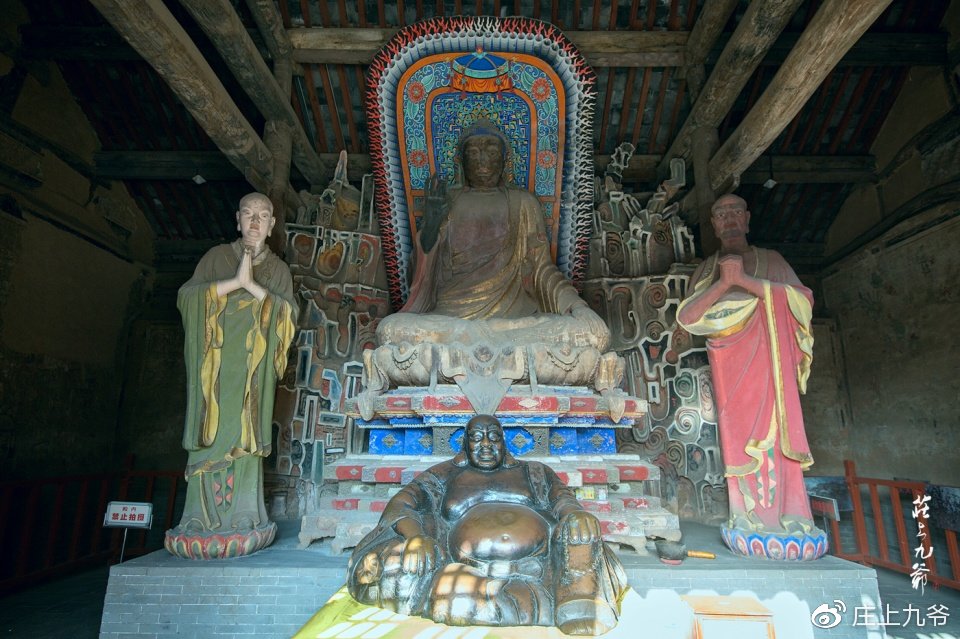 一座乡野小庙的壁画居然堪比甘肃敦煌和山西永乐宫