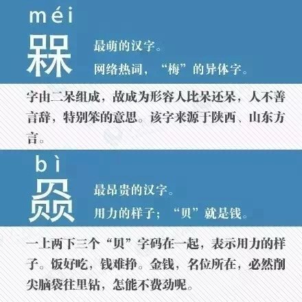 文化 中华汉字博大精深 这些文字你都认识吗