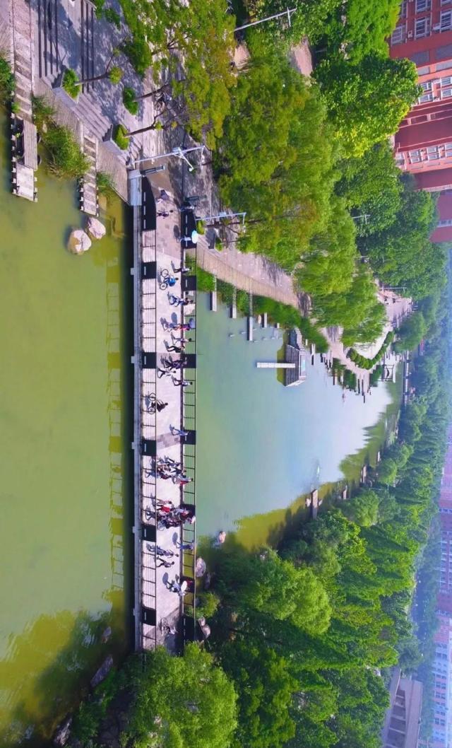 鸟瞰郑州"后花园",河南唯一211高校郑州大学|郑州大学|荷园|松园_新浪