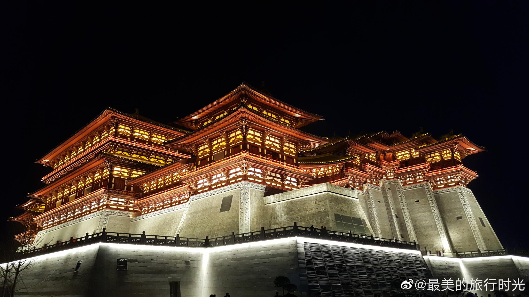 洛阳应天门夜景|应天门|夜景|洛阳_新浪新闻