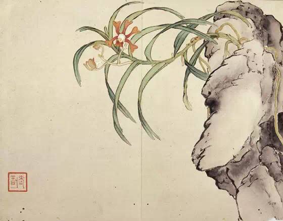 著名画家郑思肖擅长画兰宋灭之后元朝统治者慕名请他作画