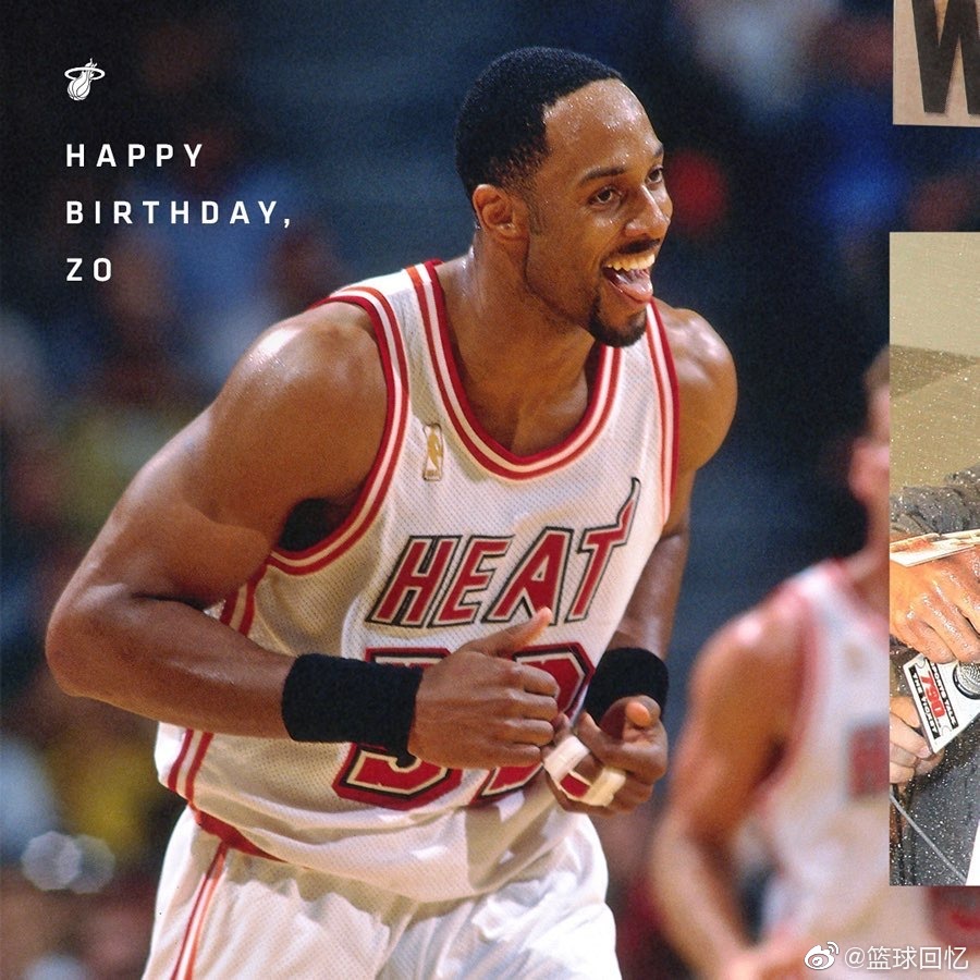 迈阿密热火官方晒图祝阿隆佐-莫宁生日快乐!
