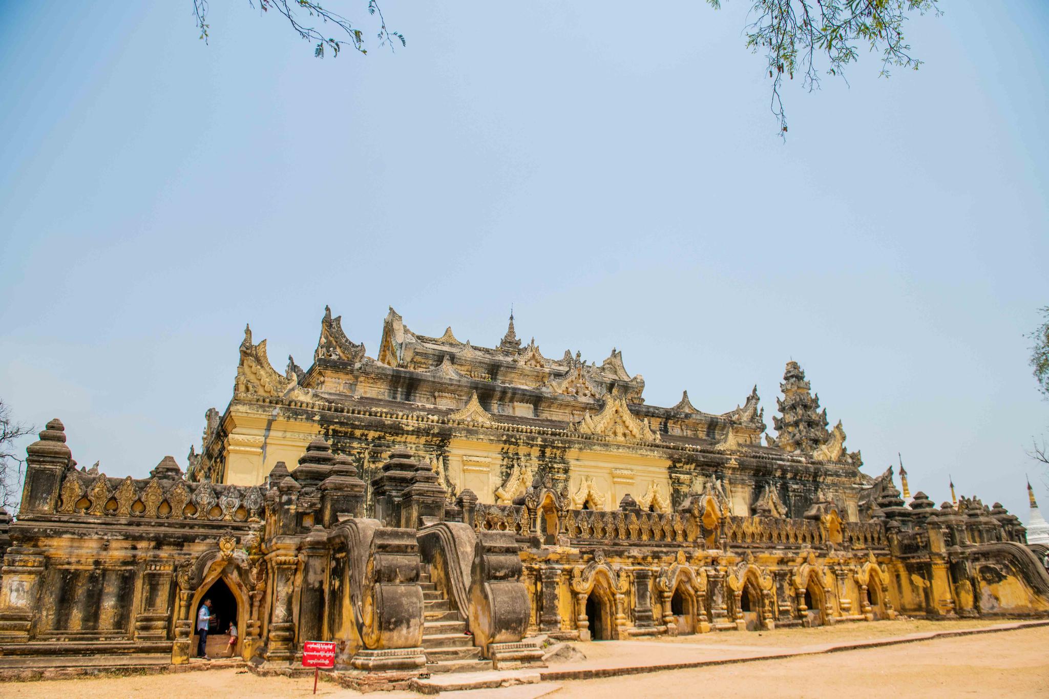 缅甸最漂亮的寺庙外观超像女人的身形比欧洲古堡还耐看