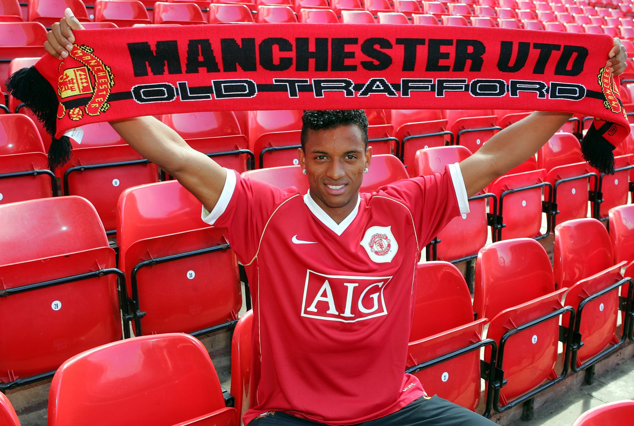 2007年5月31日纳尼,安德森,哈格里夫斯加盟曼联