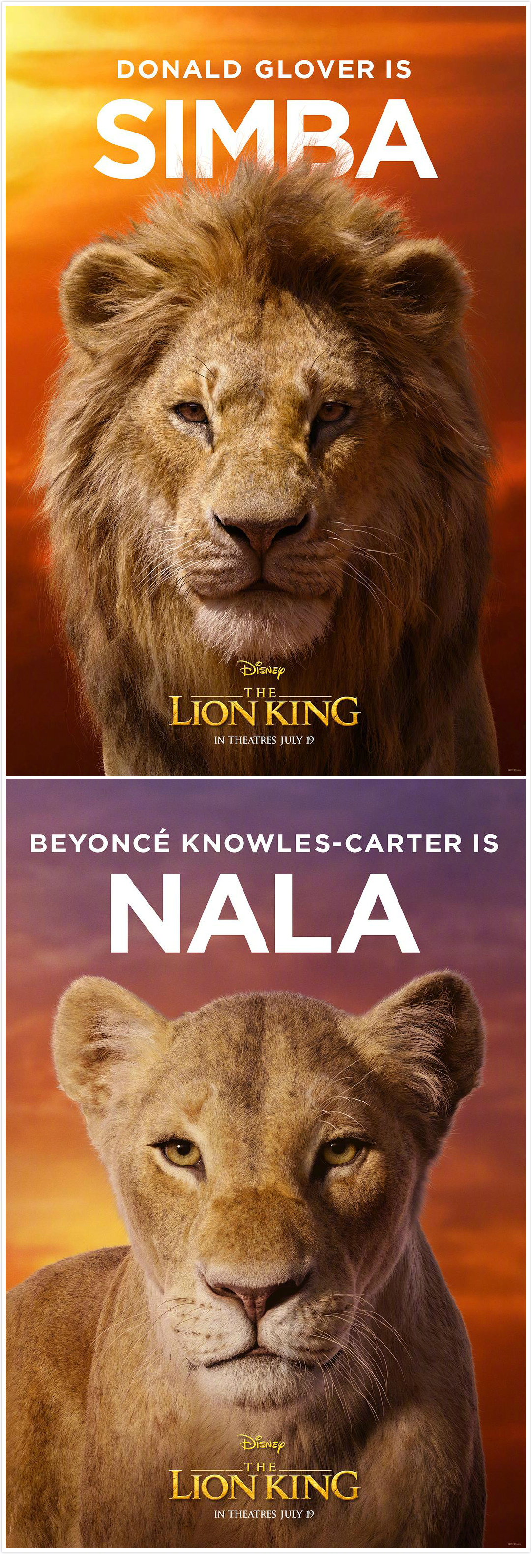 情怀满满迪士尼制作狮子王真人版曝光11张角色海报