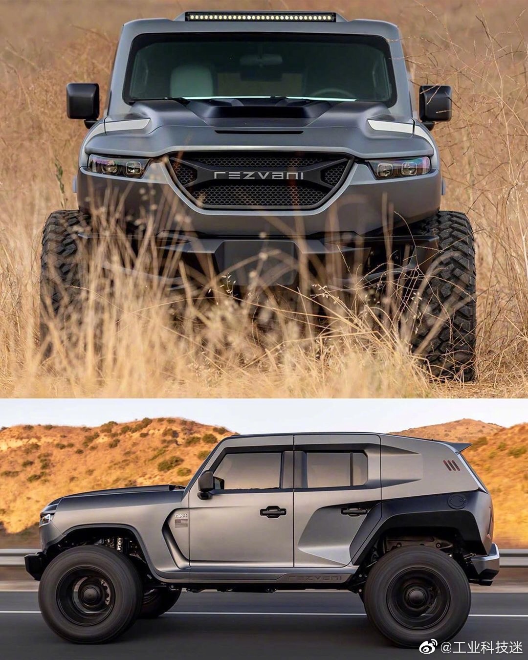 2020年rezvanitankx野兽级越野车让男人更狂野你会喜欢上吗