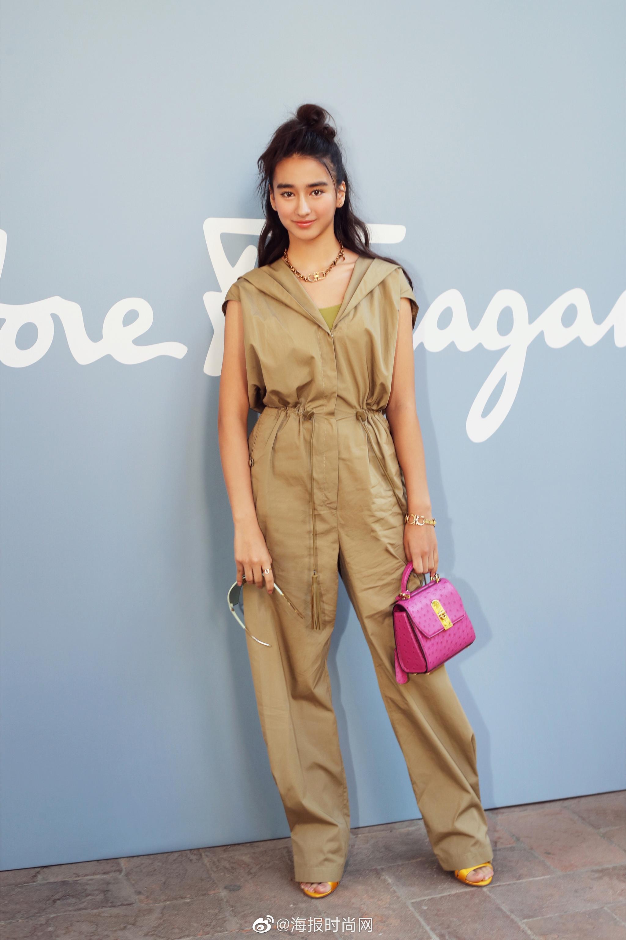 李宛妲vanda 受邀出席@菲拉格慕ferragamo 2020春夏大秀并在秀后接受