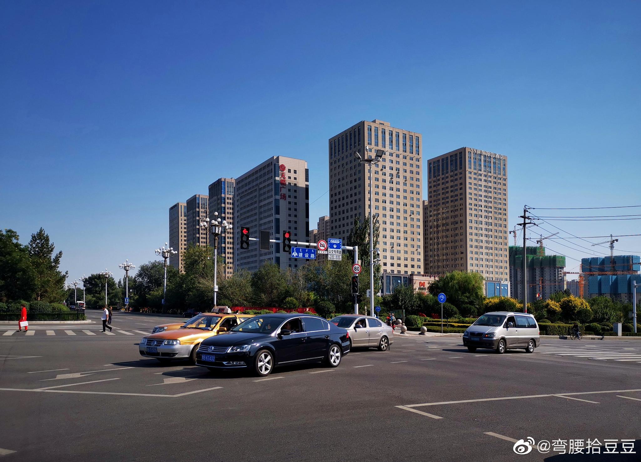 印象包头街景随拍三走过的路看到的街景随走随拍有朋友留言说