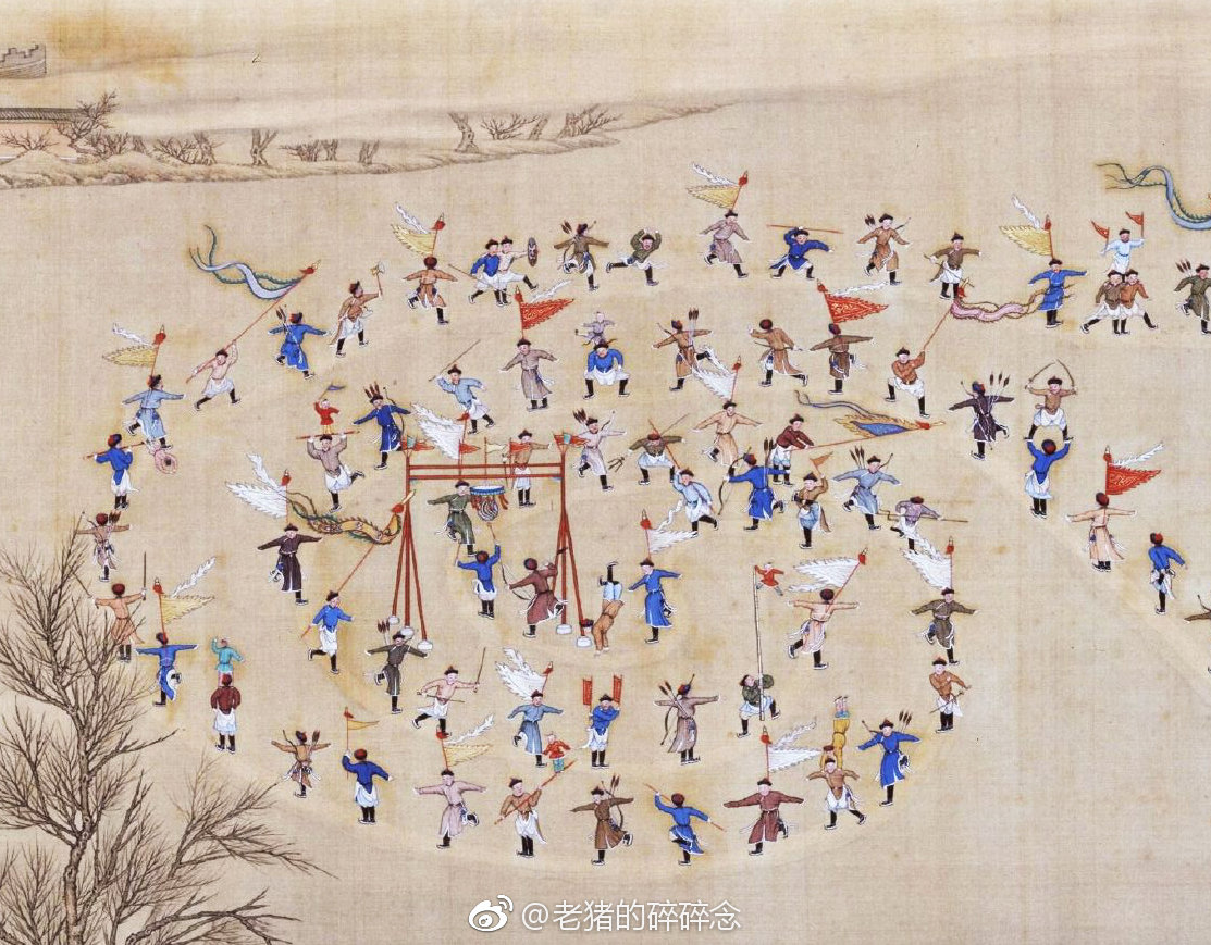 《冰嬉图》清 / 姚文瀚 故宫博物院藏