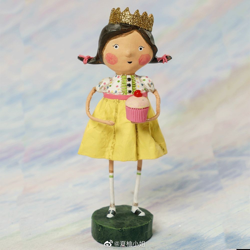 超可爱的石塑粘土娃娃～( . )