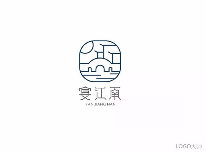 一组中式餐厅LOGO设计欣赏|餐厅|LOGO设计_新浪新闻