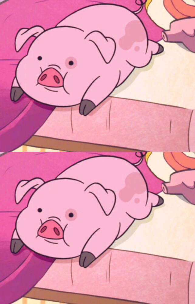 转发这只粉红猪好运连连开心每天