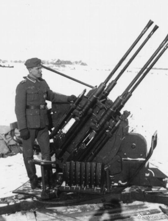 二战德军37mm高射炮图片